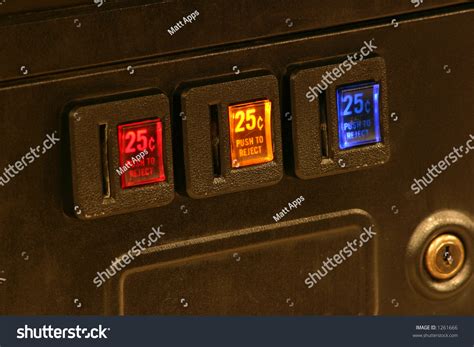 arcade coin slot.